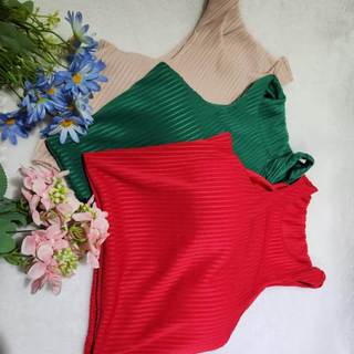 CROPPED IBIZA FEMININO CANELADO 3D COM BOJO ESTILO NADADORA