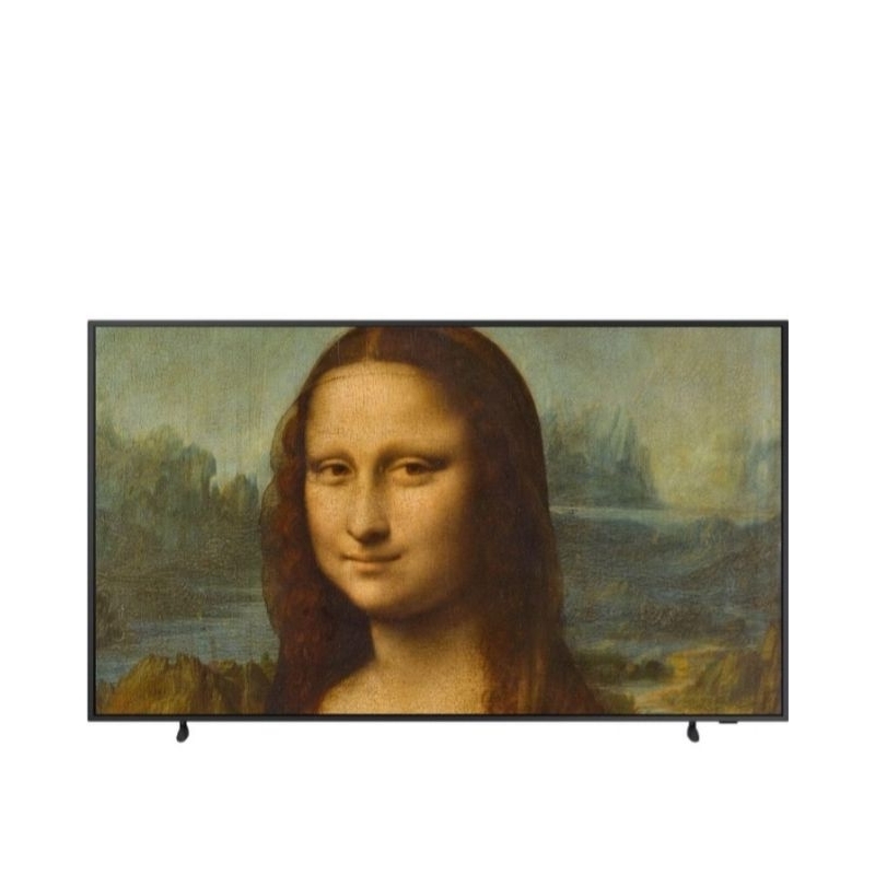 Smart TV 55" QLED 4K Samsung The Frame 55LS03B Tela Matte Design slim, Suporte de parede slim incluso Única Conexão Molduras customizáveis