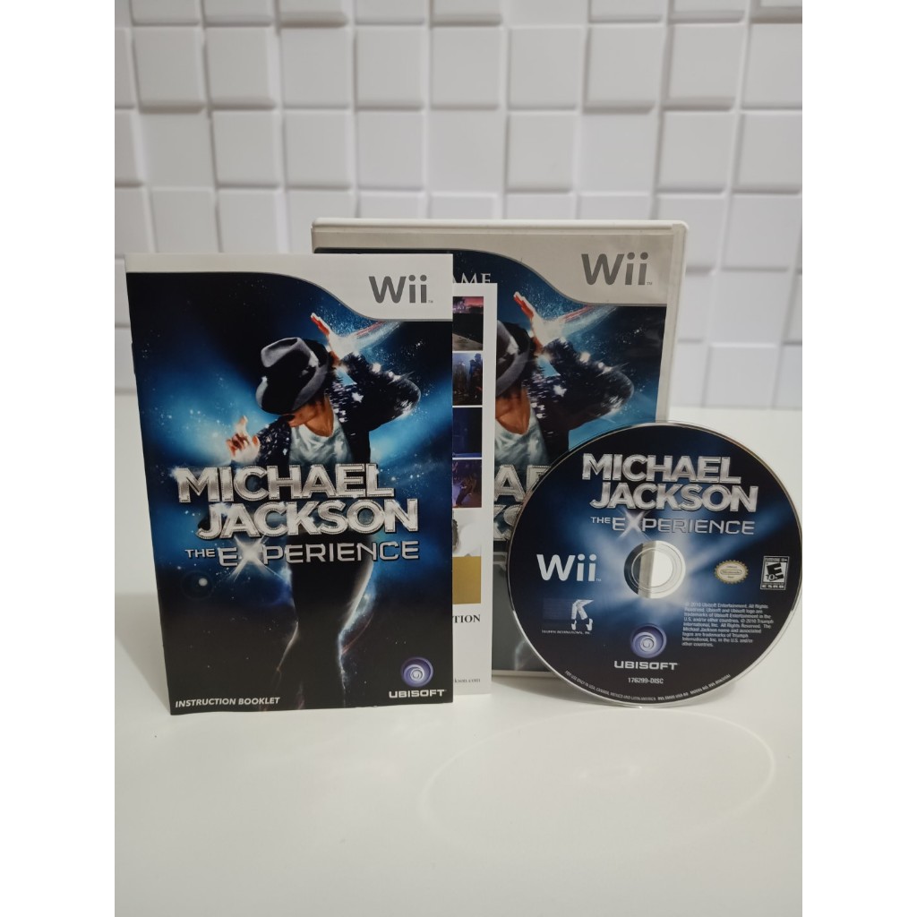 Jogo Michael Jackson The Experience Original P/ Nintendo Wii Mídia Física Dança