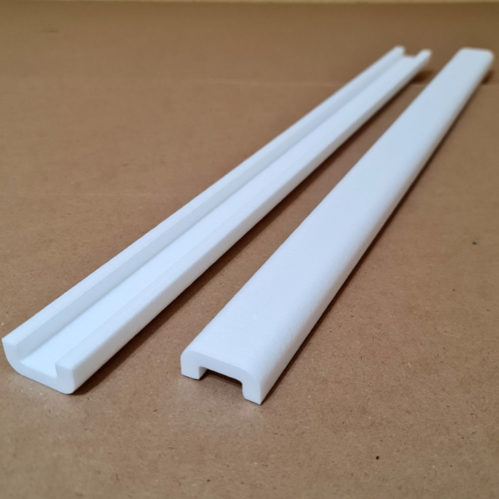 5 canaletas de XPS 60x4cm lisa moldura guarnição de portas e janelas boiserie friso rodameio cantoneira ñ gesso eva pvc