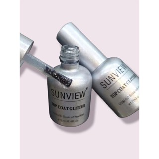 top coat sunview com glitter 10ml