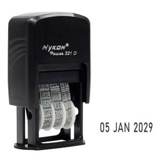 Carimbo Nykon Datador 321 D - 25x5mm