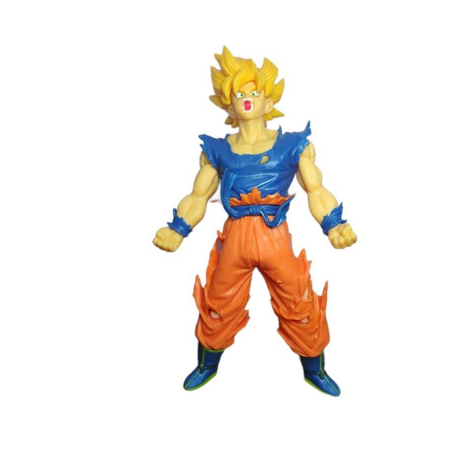 Boneco Dragon Ball Z Goku Vegeta Broly Colecionador 17cm