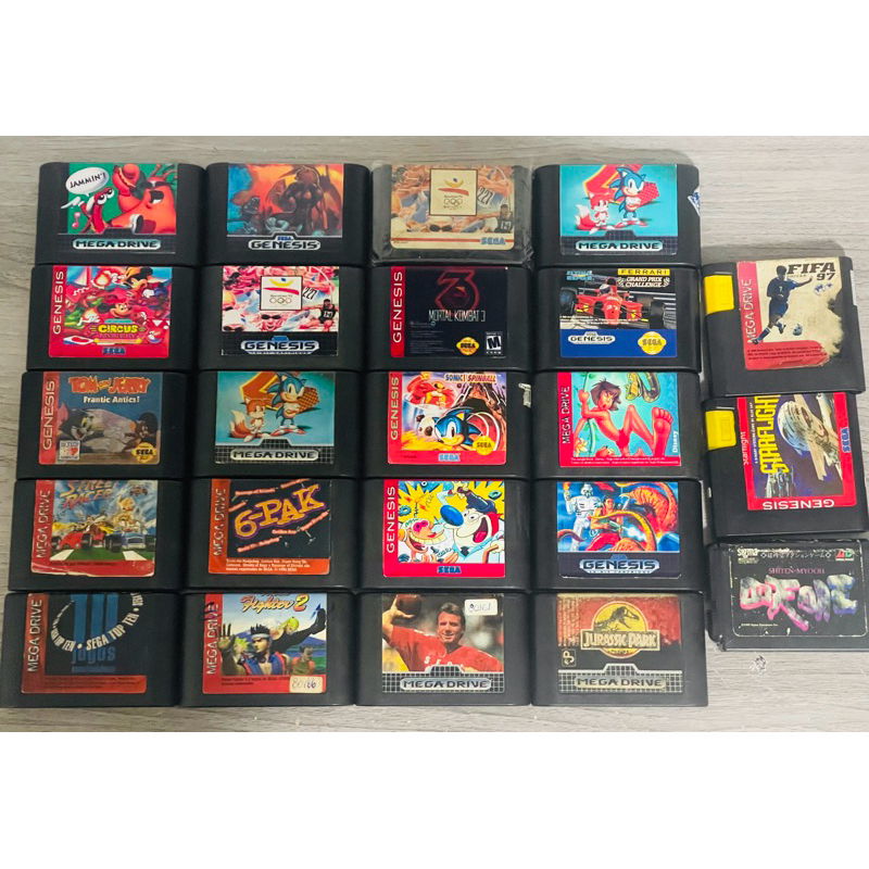 Jogos De Mega Drive Originais