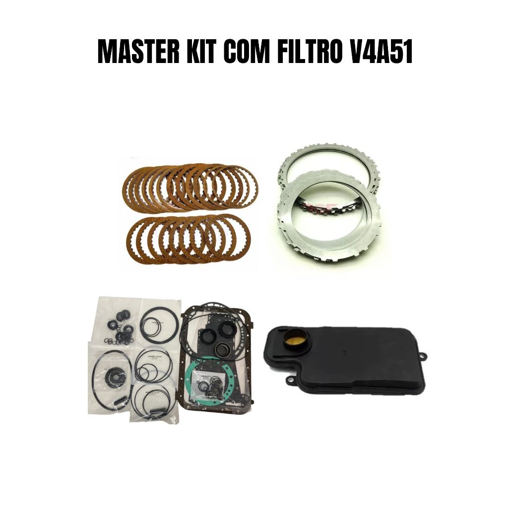 MASTER KIT COM FILTRO DO CÂMBIO AUTOMÁTICO V4A51