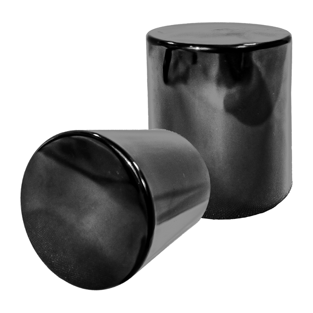 CAPA DE PORCA BOLIVIANA BLACK PRETA RODA CAMINHÃO E ÔNIBUS 27 MM