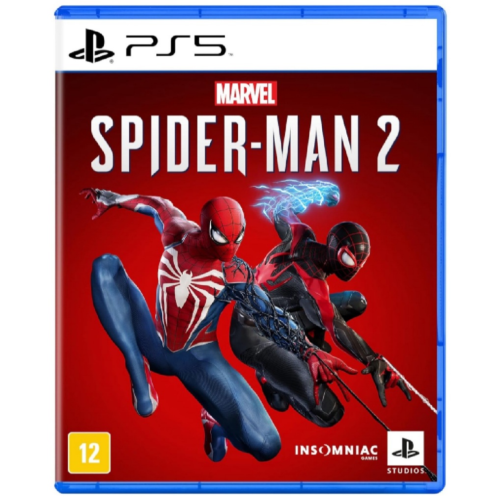 Marvel's Spider-man 2 PS5 Mídia Física Novo Lacrado Original