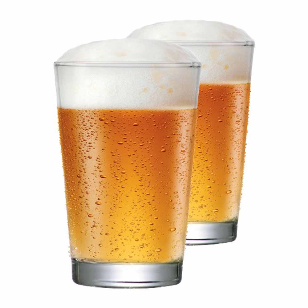 Jogo de Copos de Vidro Caldereta para Cerveja 350ml, 2 pcs - Ruvolo em Oferta na Shopee
