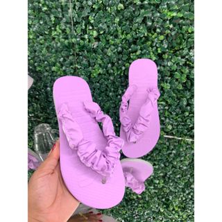 Chinelo feminino tendencia chinelo feminina santa lolla super confortável e leves para o verão