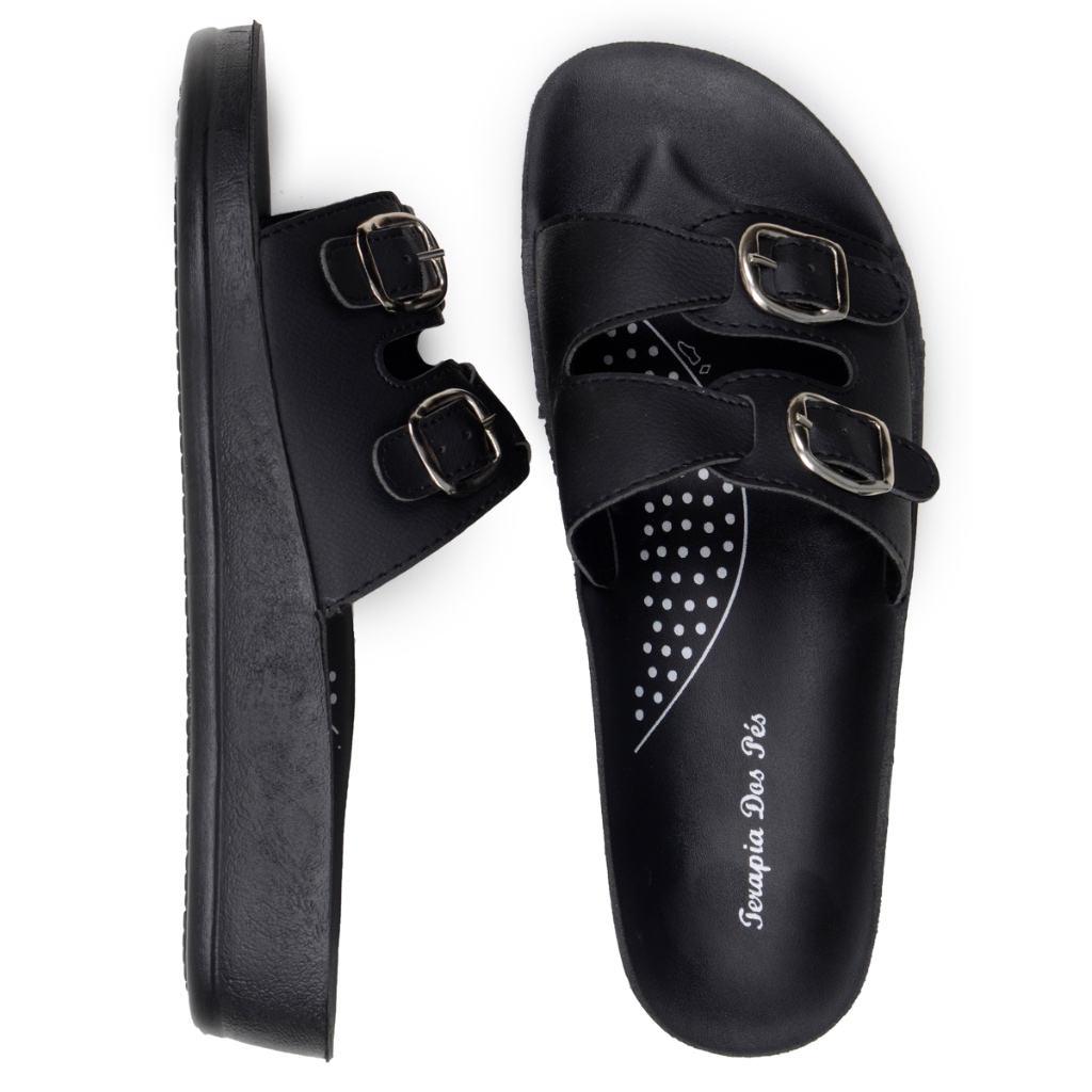 Chinela Ortopedica Sandalia Feminina Anatomica Fivela Confortavel Estilosa Lancamento Envio Imediato