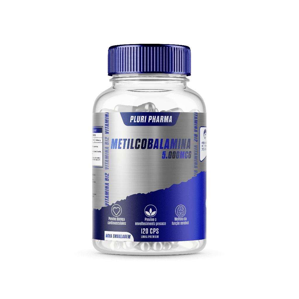 Metilcobalamina 5.000mcg C/120 Cápsulas