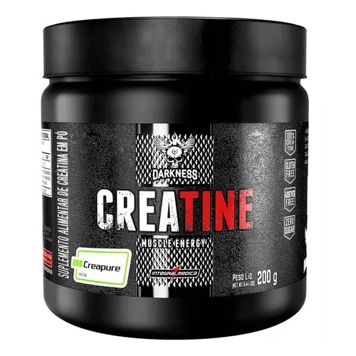 Creatina Integralmedica Darkness 200g Creapure 100%