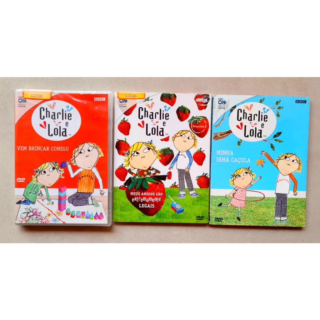 Dvd Charlie E Lola