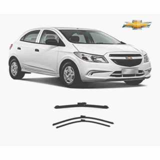 Kit 3 Palhetas Limpador De Parabrisa Dianteiro + traseiro Gm Chevrolet Onix 2012 A 2019