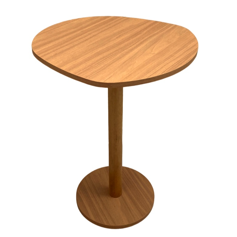 Mesa Lateral Monopé Design Orgânico 51cm - Mel em Oferta na Shopee