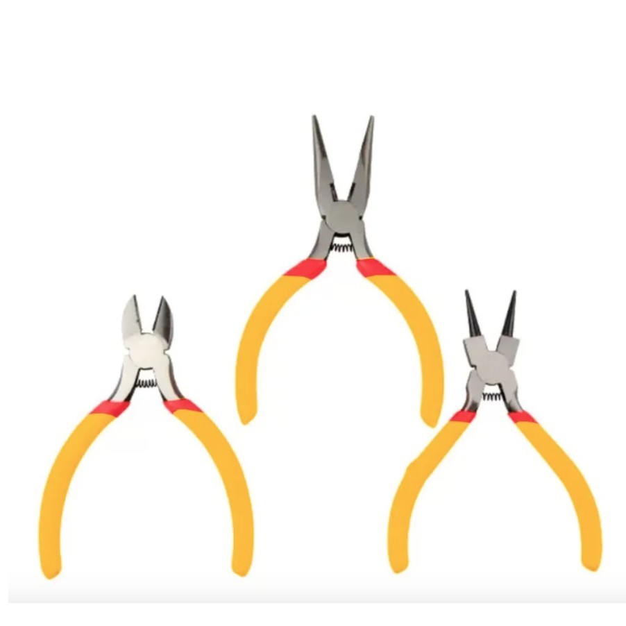 Kit Jogo de Alicates p/ Corte Eletrônico Artesanato & Bijuterias