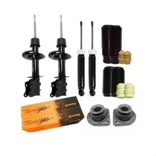 4 Amortecedor + Kit Diant/tras Palio Fire Pé Curvado Cofap em Oferta na Shopee