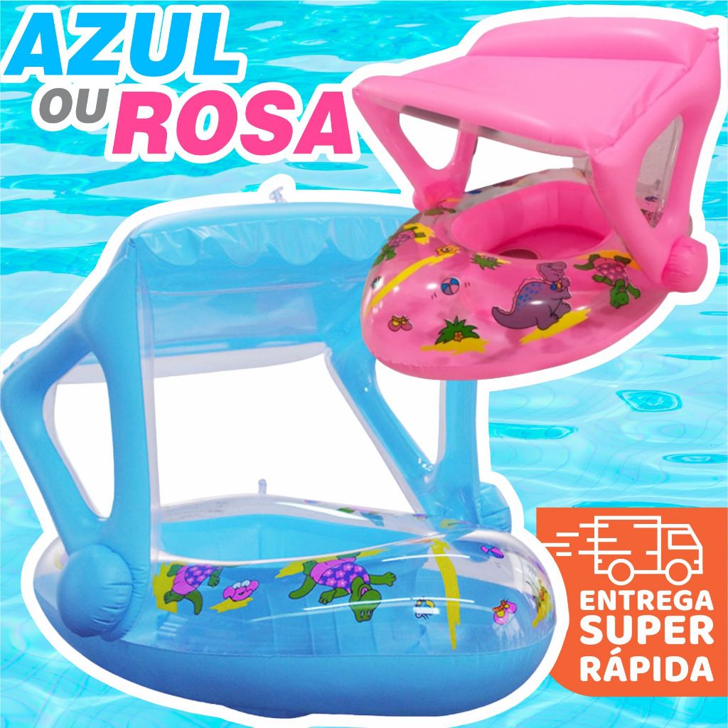Boia Inflável Infantil Baby Float Para Criança Bebe Piscina Lazer e Verão Envio Imediato