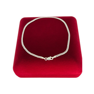 pulseira grumet masculina escama de peixe 21cm prata 925 legítima italiana 2.2mm