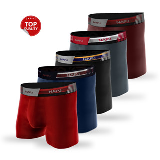 Kit 10 Cuecas Boxer Microfibra Lisa