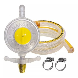 Kit Gás Registro De Gás De Cozinha Regulador 2 Kg/h Com Inmetro Completo manqueira Envio Imediato