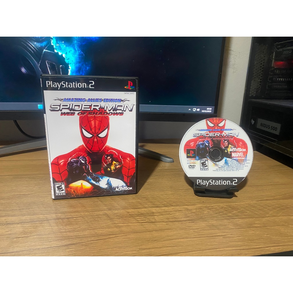 Spider-Man Web of Shadows para PS2