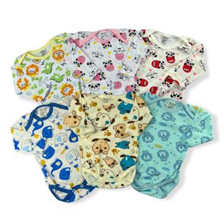 Body De Bebe ESTAMPADO Malha Canelada Manga Longa