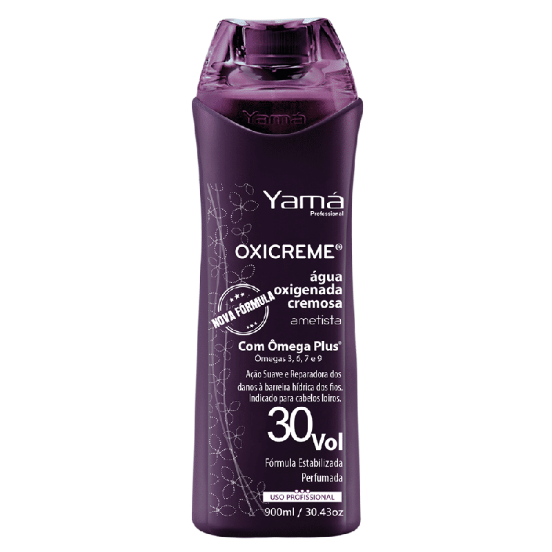 Água Oxigenada Yamá 900ml Ametista 30 volumes em Oferta na Shopee