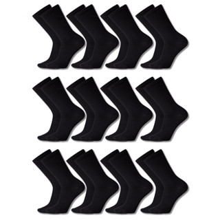 Kit 12 Pares Meia Social Masculina