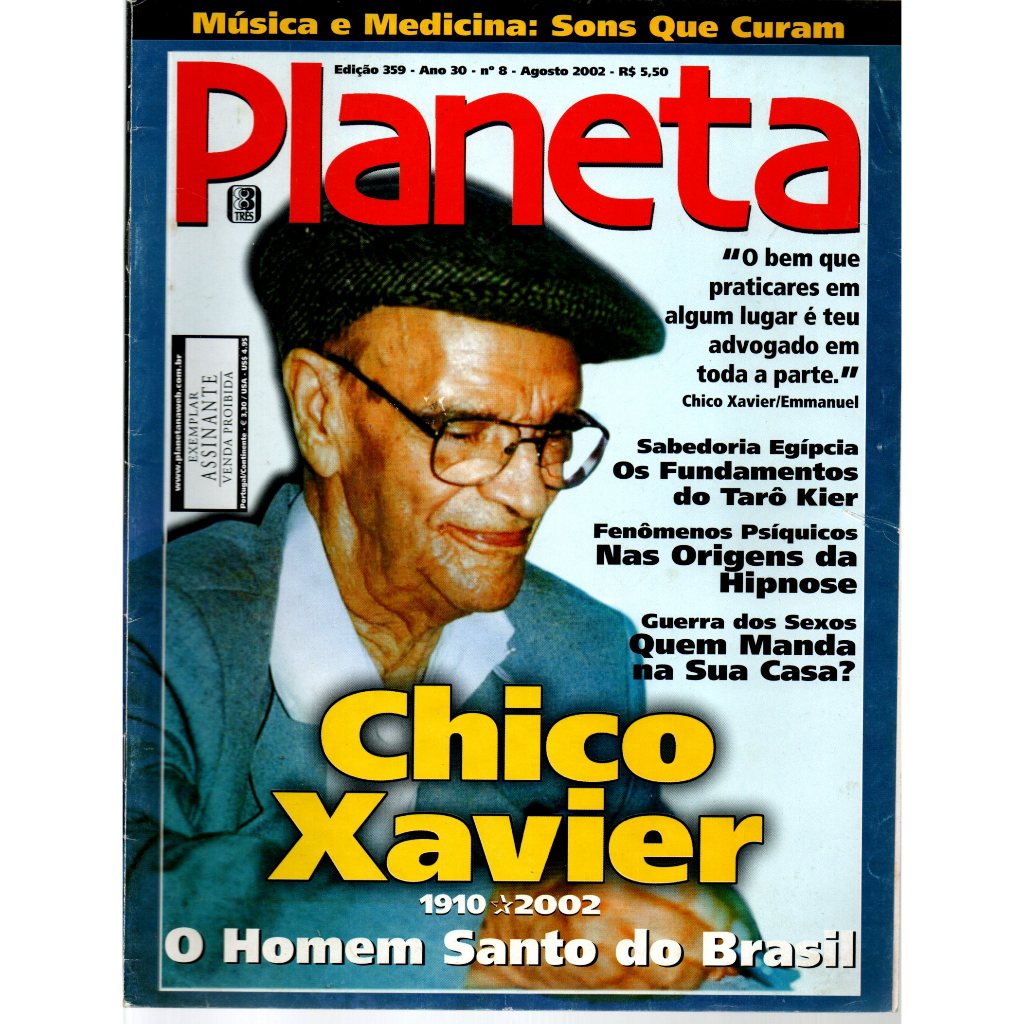 Revista Planeta; Edição 359, Ano 30, Nº 08, Agosto 2002