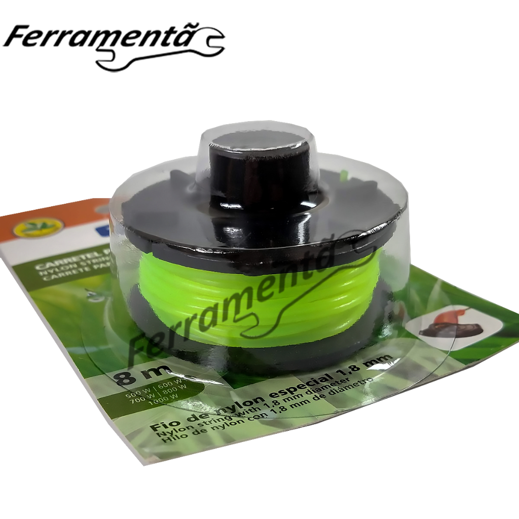 Carretel Aparador Grama 1 Fio 1,8mm 8m 78799/463 Tramontina em Oferta na Shopee