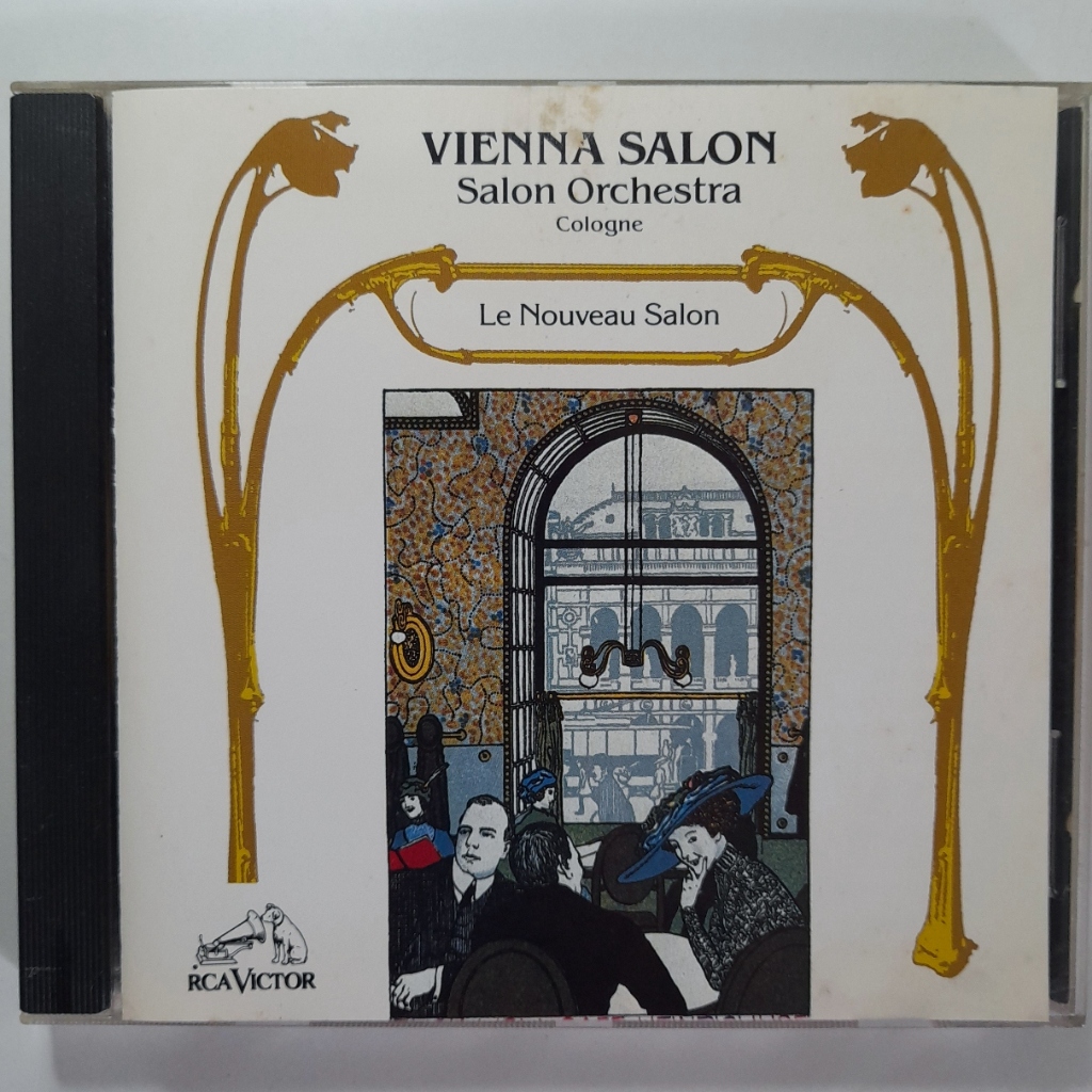 Cd seminovo Vienna Salon, Salon Orchestra, Strauss, Von Suppè, Kreisler, e mais...importado.