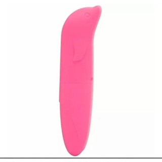 Golfinho vibrador ponto G com textura aveludada