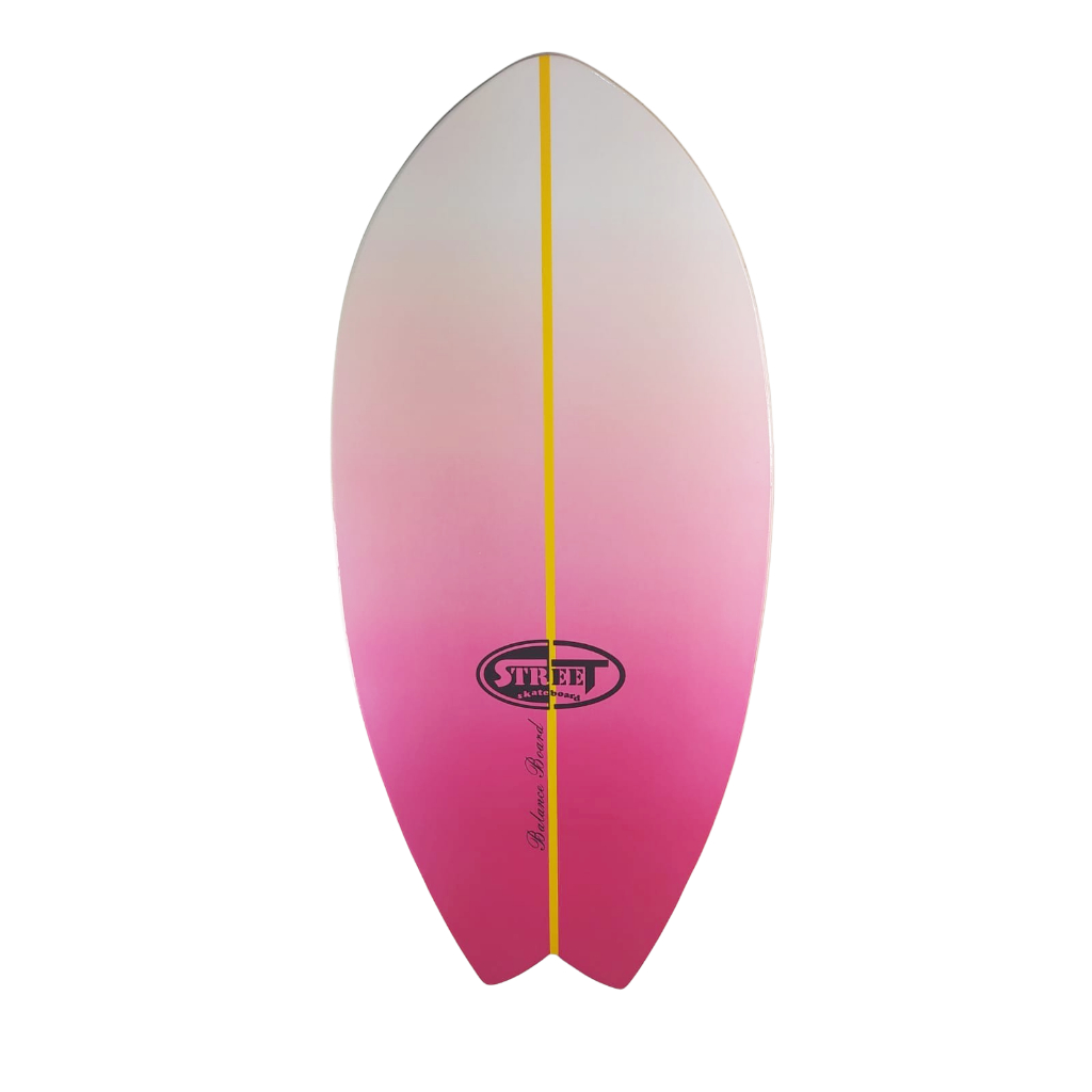 Prancha De Equilíbrio Balanceboard - Degrade Rosa