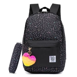 Mochila Estojo Escolar Feminina Reforçada Casual Spector