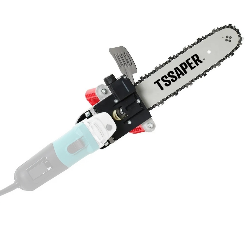 Kit Motosserra Adaptador Para Esmerilhadeira Angular Aço 11,5 pol tssaper TSKSE-01