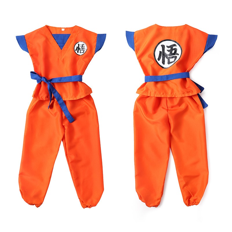 Fantasia Goku Dragon Ball infantil cospley em Oferta na Shopee