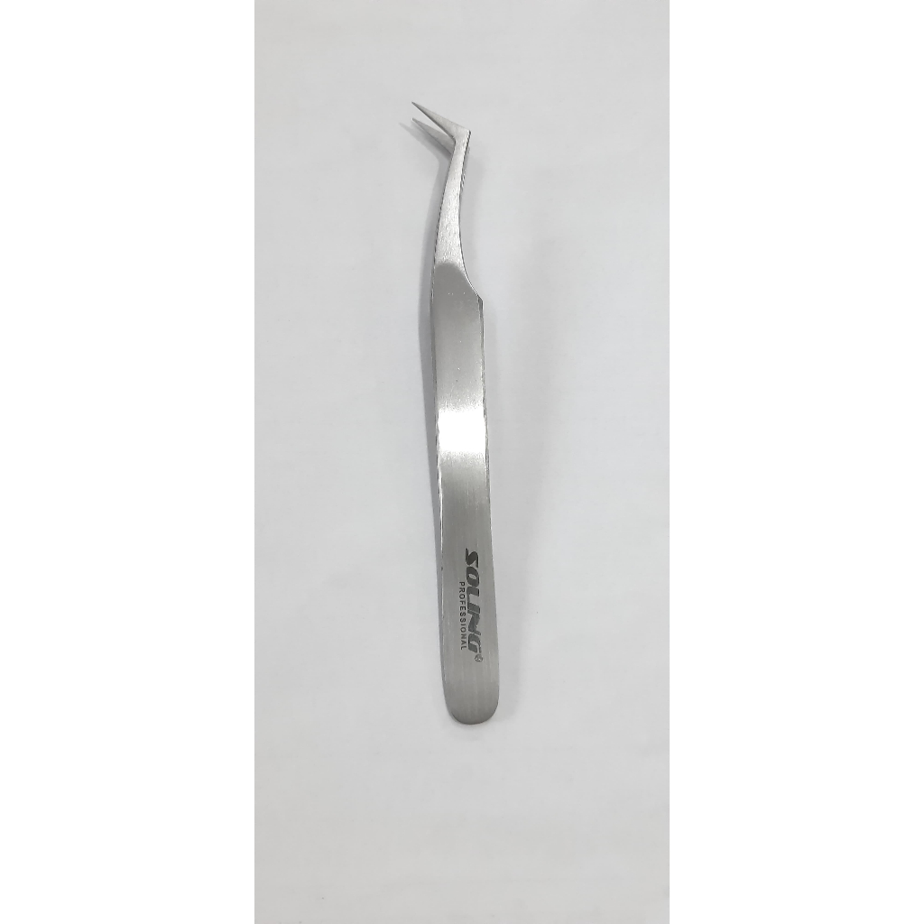 Pinça para alongamento de cílios volume russo Soling Ref.344