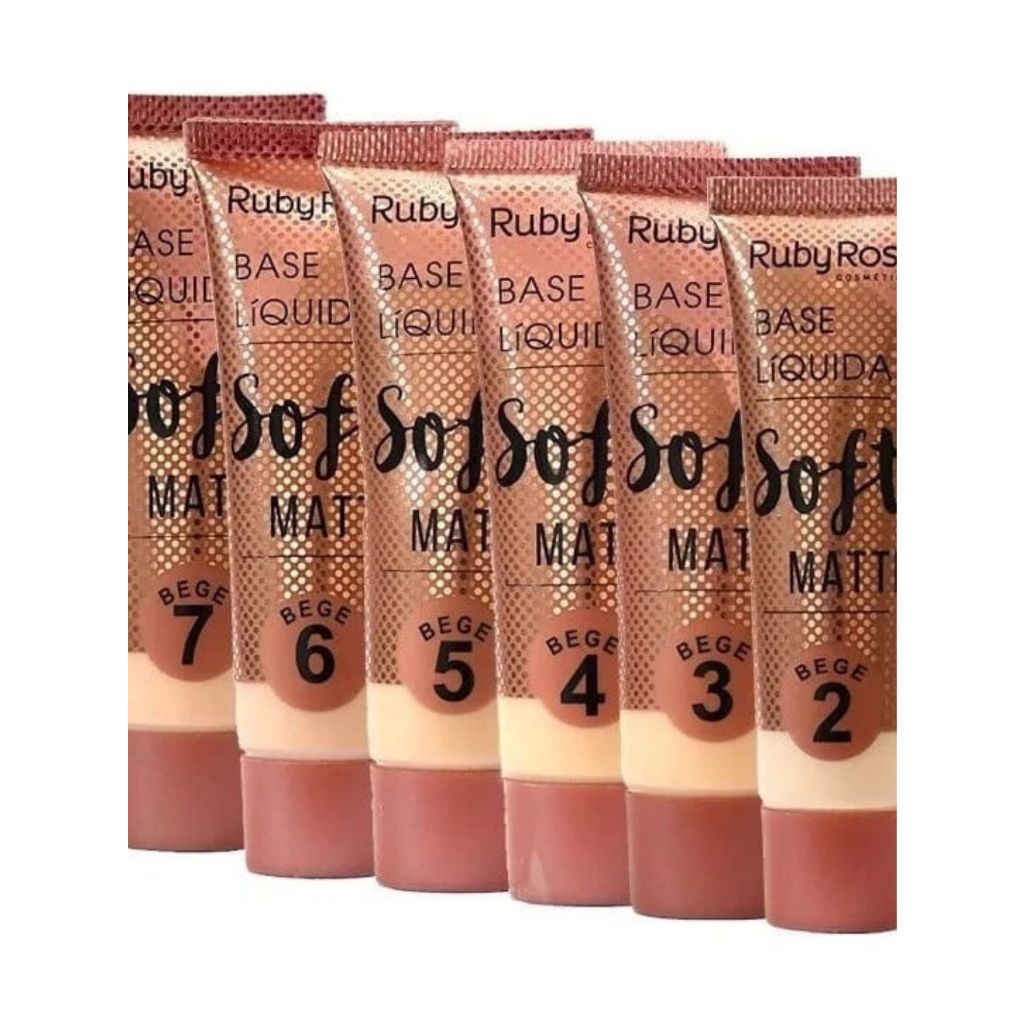 Base Líquida Soft Matte 29 ml Ruby Rose