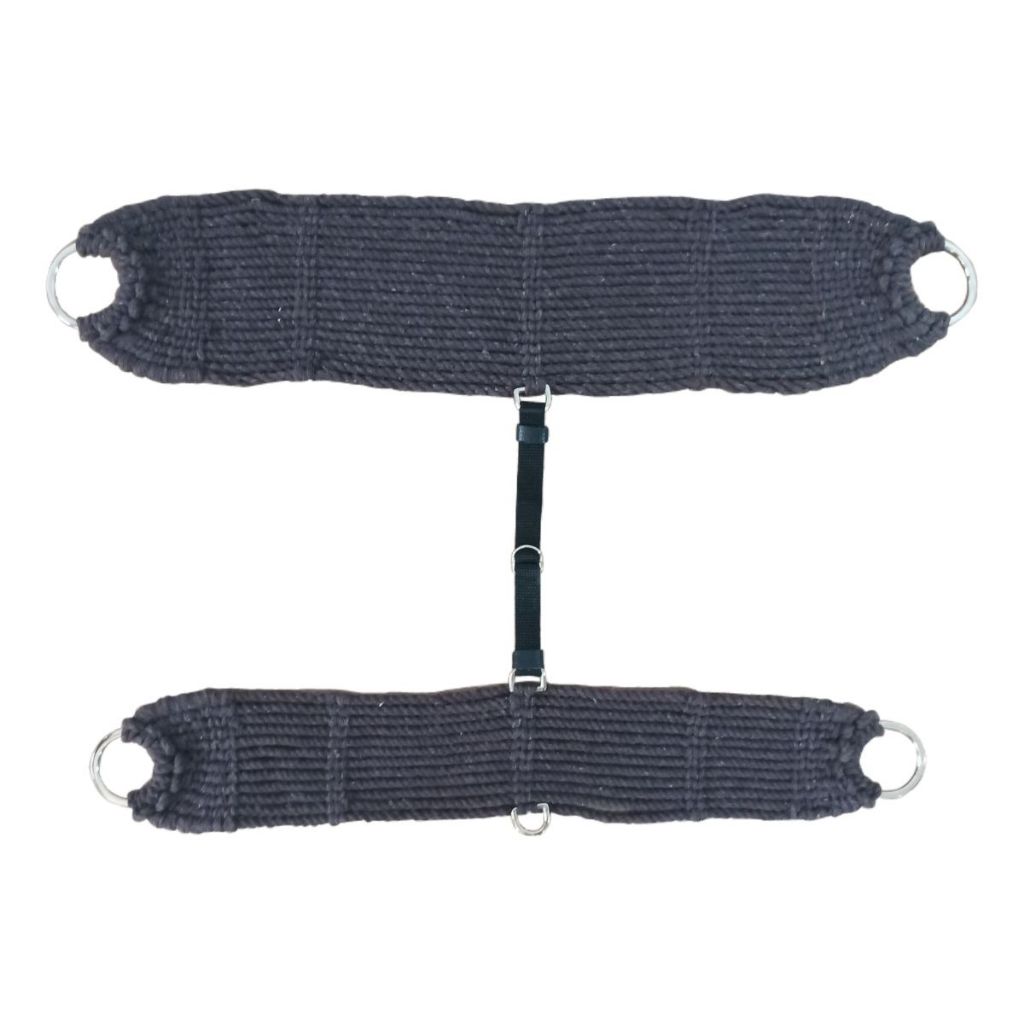 Barrigueira e Cilha de Lã Marrom ou Preto Estilosa e Resistente Melhor