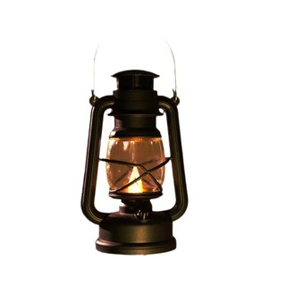 Altura 13cm Lampião Luminária Lanterna Led Decoração