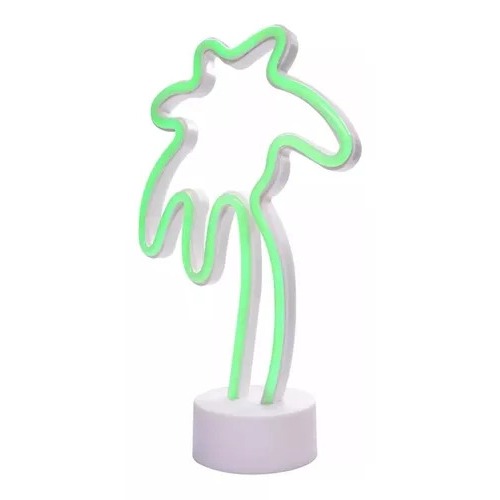 Luminária de Led Coqueiro Verde