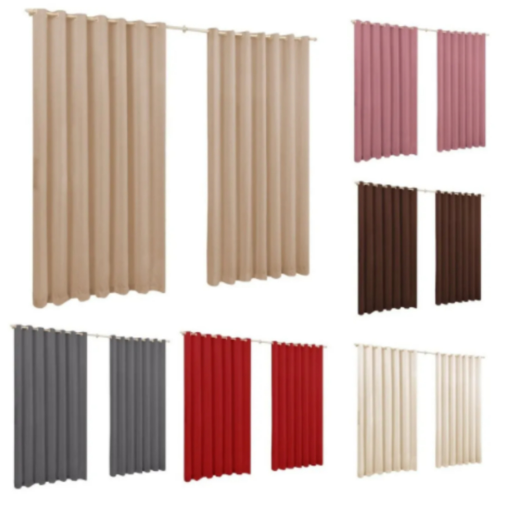 Cortina Corta Luz 2,80x 2,60 Blackout 100% Black Out Blecaute Veda Luz janela sala e quarto