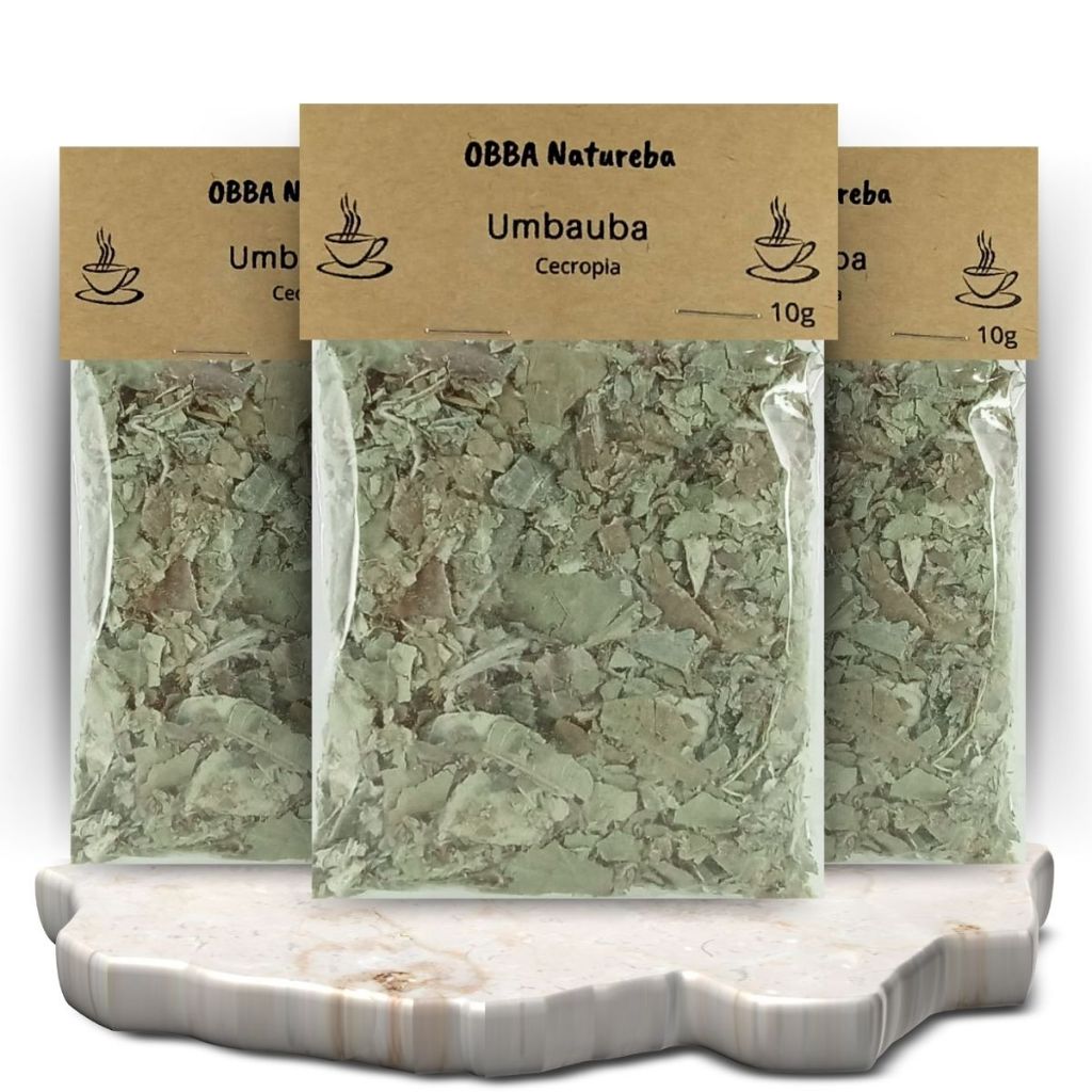 3 Pacotes Chás de Embaúba-Natural Alta Qualidade
