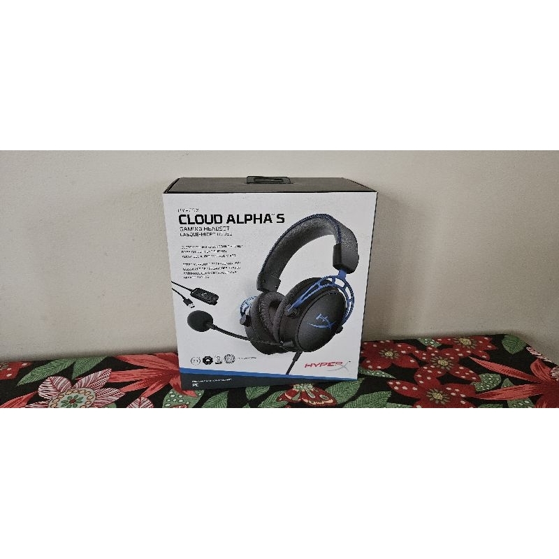Headset Over-ear Gamer Hyperx Cloud Alpha S Hx-hscas Blue