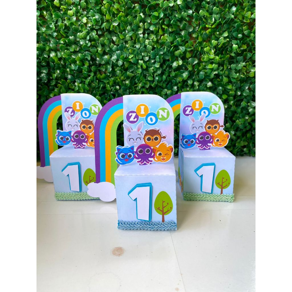 Kit Festa Bolofofos Personalizados | Lembrancinhas | Festa infantil | Aniversário | Caixinhas Personalizadas