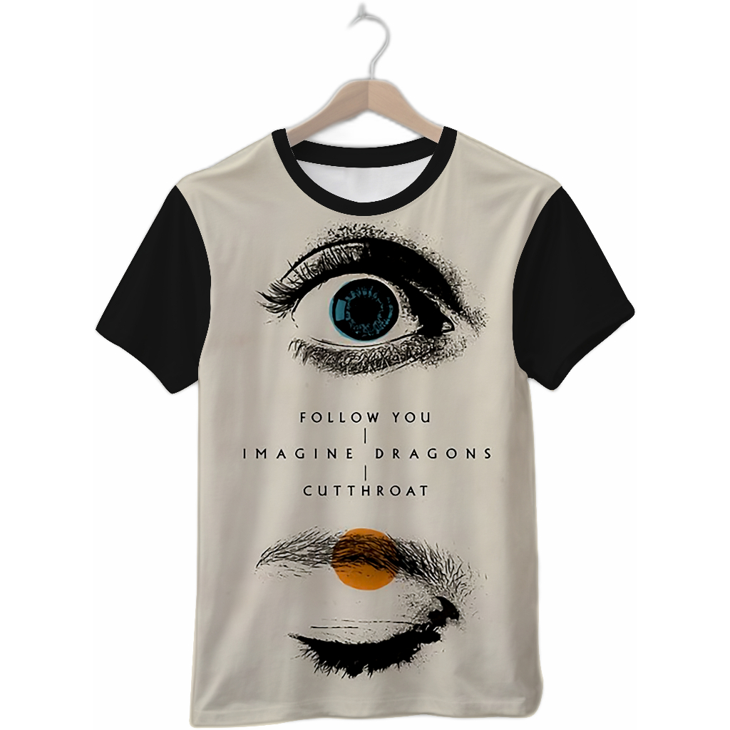 Camiseta Camisa Personalizada Banda Imagine Dragons - Follow You - Arte Tema Música - Impressão Digital