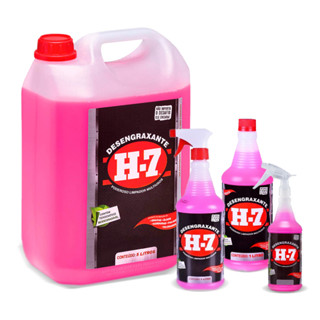 Desengraxante Multiuso H-7 Spray - 500 ML - 1 L - 5 L - Limpeza Pesada Original