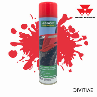 Tinta Spray Agrícola Vermelho Massey Ferguson 400ml