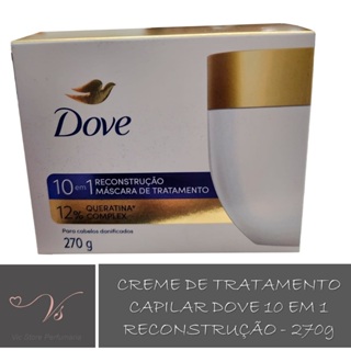 Máscara De Tratamento Reconstrução 10 Em 1 Dove 270g em Oferta na Shopee